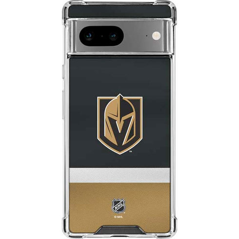 NHL Vegas Golden Knights Jersey Google Pixel 7a Clear Case